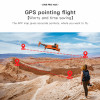 Квадрокоптер LYZRC L900 Pro Max Orange — дрон з 4K камерою, GPS, FPV, БК моторами, лазерним уникненням перешкод, до 28 хвилин польоту, дальністю до 1200 м, кейс, сірий